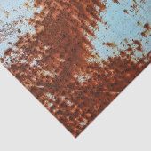 Grunge Brown Rusted Metal Pattern 2 Tissuepapier (Detail)