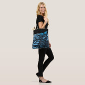 Grunge Butterfly Art Tote Bag (Op model)