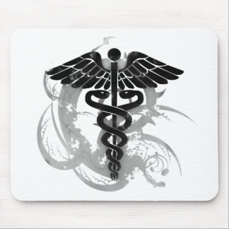 Grunge caduceus muismat