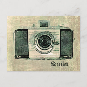 Grunge  Camera Briefkaart