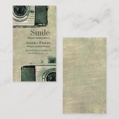 Grunge  Camera Visitekaartje (Voorkant / Achterkant)