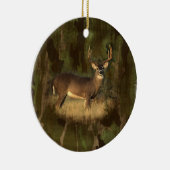 Grunge Camoflage Deer- Ornement (Droite)