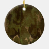 Grunge Camoflage Deer- Ornement (Dos)