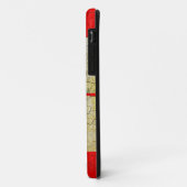 Grunge Canada vlag Case-Mate iPhone Case (Achterkant/links)