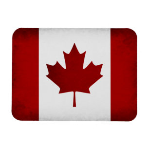 Grunge Canadian Flag Magneet