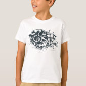 Grunge Caped Crusader T-shirt (Voorkant)