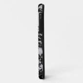 Grunge Chaos™ Black en White Paint iPhone 5 Hoesje (Achterkant/links)