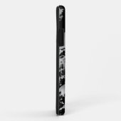 Grunge Chaos™ Black en White Paint iPhone 5 Hoesje (Achterkant/rechts)