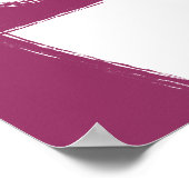 grunge cherry cupcake poster (Hoek)