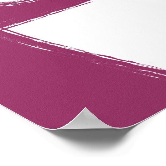 grunge cherry cupcake poster (Hoek)