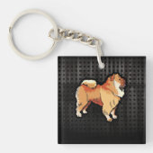 Grunge Chow Sleutelhanger (Voorkant)