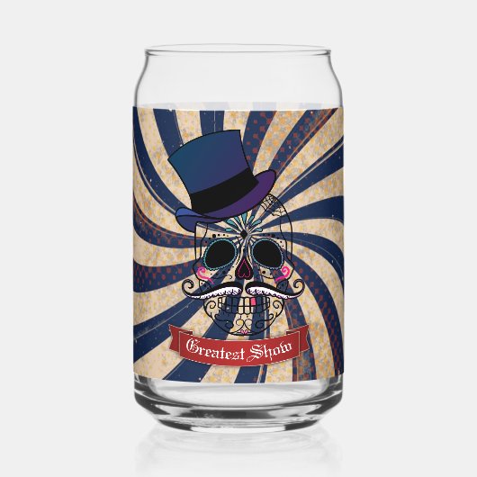 Grunge Circus Sugar Skull Ringmaster Texte personn (Verso)