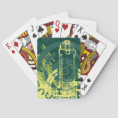 Grunge City Graphic Pokerkaarten (Achterkant)