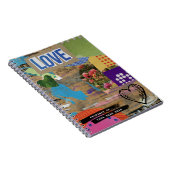 Grunge Collage Creative Custom Carnet (Côté Droit)
