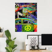 Grunge Collage Poster (Thuiskantoor)