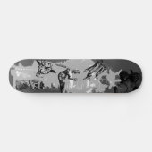 Grunge Collage Skateboard (Horizontaal)