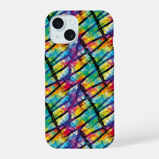 Grunge Colors 17 iPhone 15 Hoesje