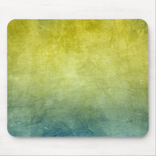 Grunge Colors - Yellow & Blue Muismat