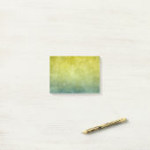 Grunge Colors - Yellow & Blue Post-it® Notes (Op bureau)