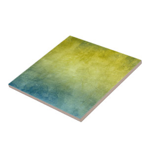Grunge Colors - Yellow & Blue Tegeltje