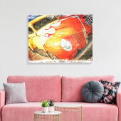 Grunge Custom Truck Canvas (Insitu (Woonkamer))