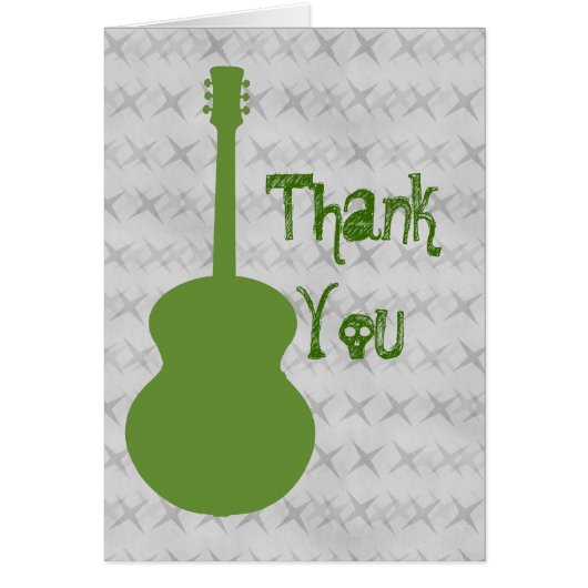 Grunge de guitare verte (Devant)
