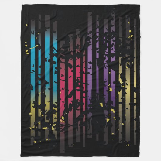 Grunge Design Fleece Blanket Deken (Voorkant)