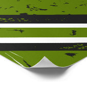 Grunge diagonale strepen Abstract ontwerp Poster (Hoek)