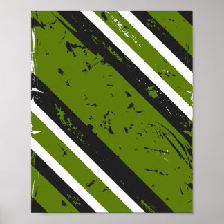 Grunge diagonale strepen Abstract ontwerp Poster