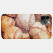 Grunge Dirty  Worn Baseball Sport Balls Case-Mate iPhone Case (Achterkant (horizontaal))
