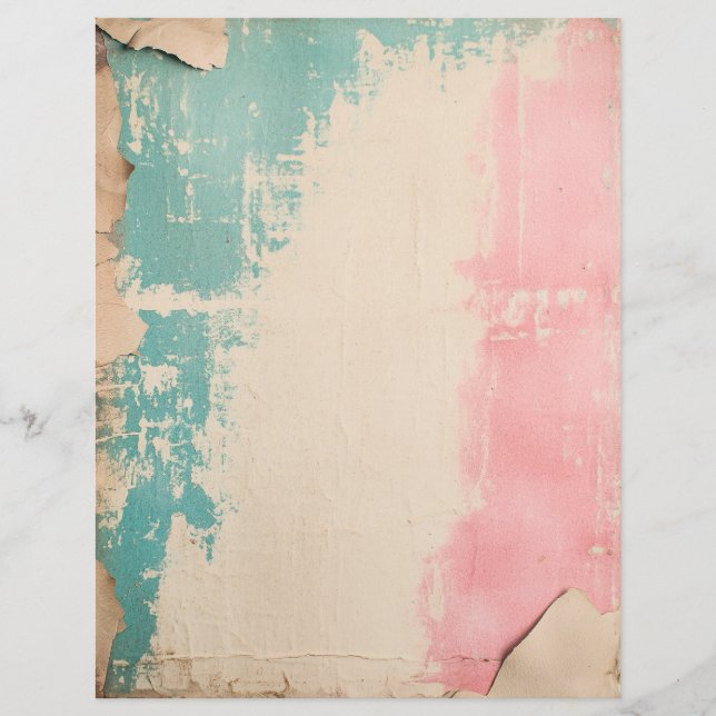  Grunge Distressed Scrapbook Junk Journal (Voorkant)