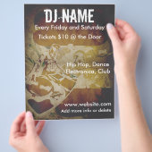 Grunge DJ Flyer (Hand)