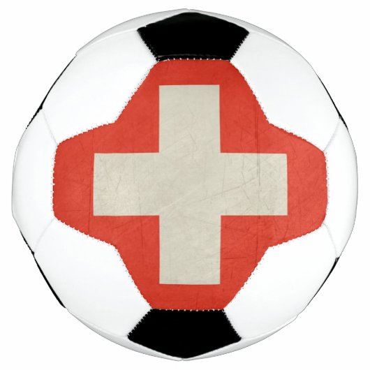 Grunge drapeau d'État souverain de la Suisse (Devant)