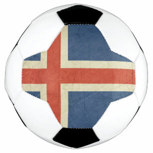 Grunge drapeau d'État souverain de l'Islande