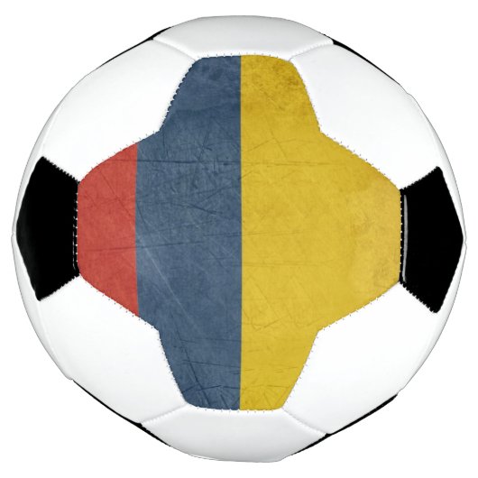 Grunge drapeau d'État souverain du pays de (Tourné)