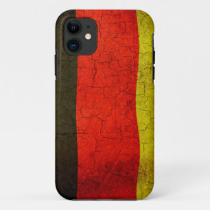 Grunge Duitse vlag iPhone 11 Hoesje