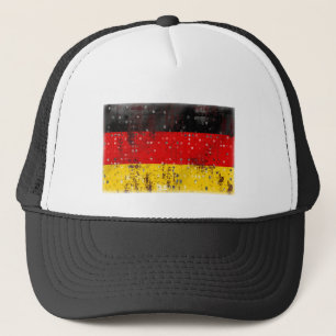 Grunge Duitse vlag Trucker Pet