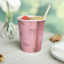 Grunge dusty roze vleermuizen katten strepen Hallo