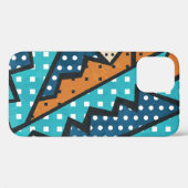 Grunge effect doekpatroon Case-Mate iPhone case (Achterkant (horizontaal))