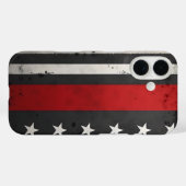 Grunge Flag Design - Couvercle Coque (Verso (horizontal))