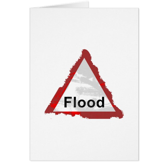 Grunge Flood Sign (Voorkant)