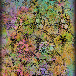 Grunge Floral debetpapier Tissuepapier