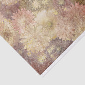 Grunge Floral Tissuepapier (Detail)