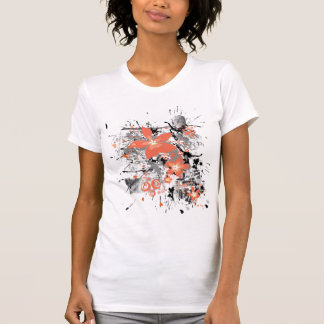 Grunge Flowers T-shirt