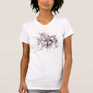 Grunge Flowers T-shirt