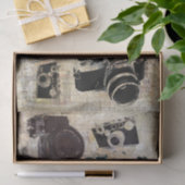 Grunge fotograaf fotografie camera tissuepapier (Geschenk)