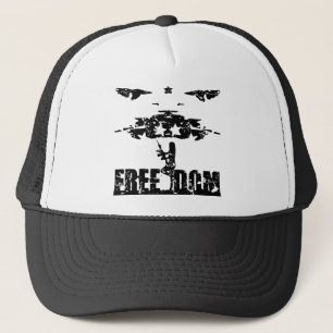 Grunge FREEDOM Chick #USAPatriotGraphics © Trucker Pet