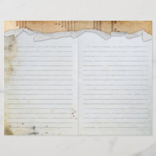 Grunge gescheurd Edge Scrapbook Journal Paper