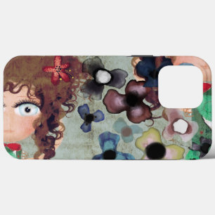 Grunge Girl met liefde voor je    ReneeCase-Mate i iPhone 13 Pro Max Hoesje