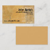 Grunge Gold Visitekaartje (Voorkant / Achterkant)